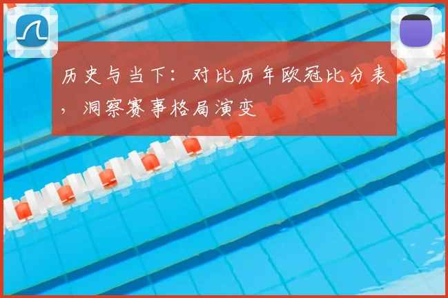 历史与当下：对比历年欧冠比分表，洞察赛事格局演变
